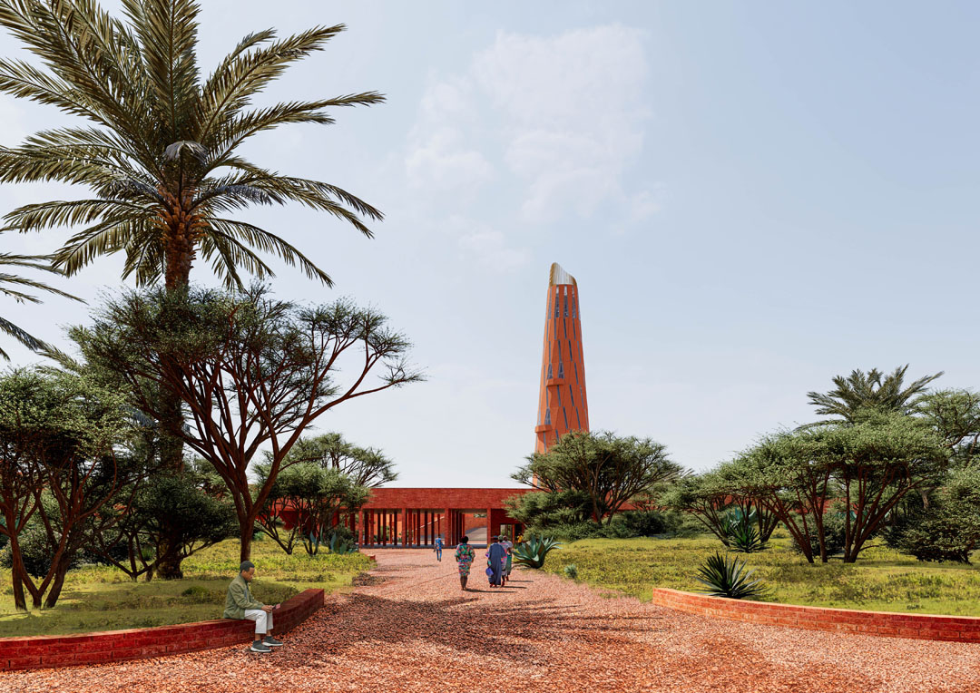 145 THOMAS SANKARA MEMORIAL PARK RENDER 2 KERE ARCHITECTURE