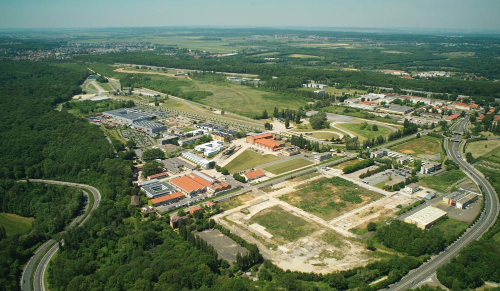 0 Vue aerienne Satory DR