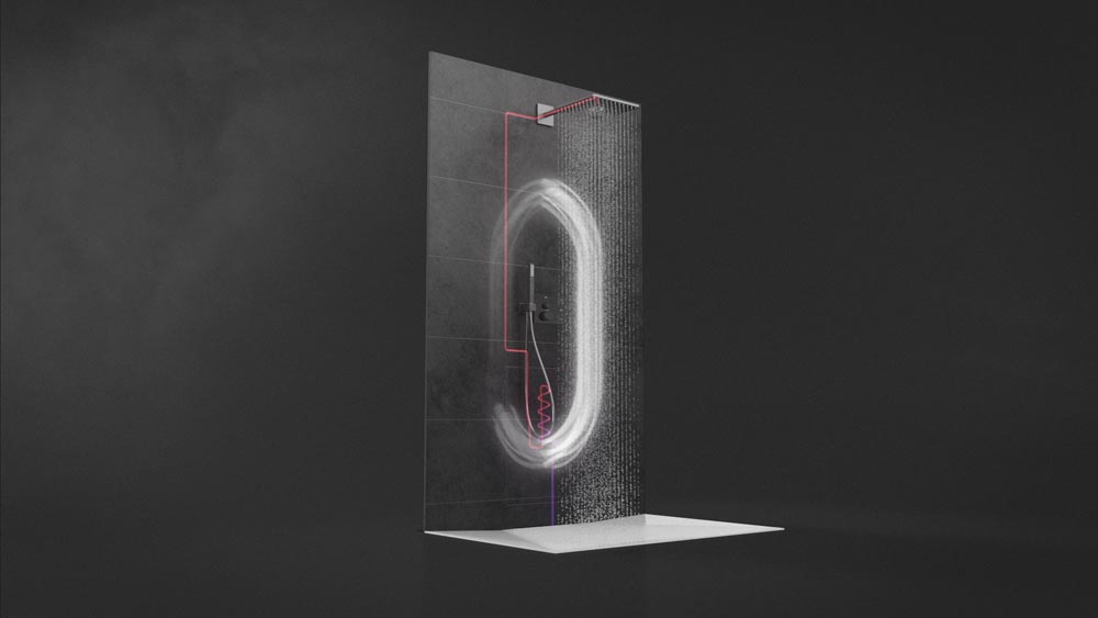 Douche en circuit fermé Everstream