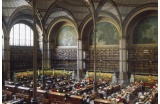 Bibliothèque nationale de France, vue d’ensemble de la salle de lecture - Crédit photo : FESSY  Georges