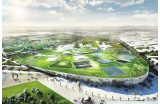 Le projet de BIG pour Europa City, vue nord ®BIG-EUROPACITY - Crédit photo : DR  