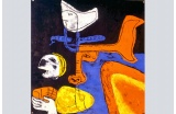 Taureau Orange et bleu, Le Corbusier, 1964 - Crédit photo : DR  