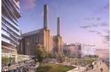 future vue de la Battersea Power Station depuis le sol (c) HIRES - Crédit photo : DR  