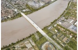 Le futur pont Jean-Jacques Bosc - Crédit photo : OMA -