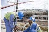 Chantier du Louvre Abu Dhabi, 14 mars 2014, © Silvia Razgova - Crédit photo : DR  