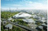 Proposition de Zaha Hadid pour le stade olympique de Tokyo - Crédit photo : DR  