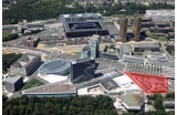 Site du futur siège mondial d'ArcellorMital, Plateau du Kirchberg, Luxembourg - Crédit photo : © Fonds Kirchberg -