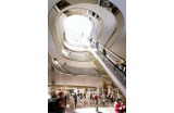 L'escalator montant vers la tribune, Amanda Levete architects - Crédit photo : AL_A -