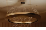 Douche multi-sensorielle Aquahalo de Dornbracht. © Robert Rieger - Crédit photo : ... ...