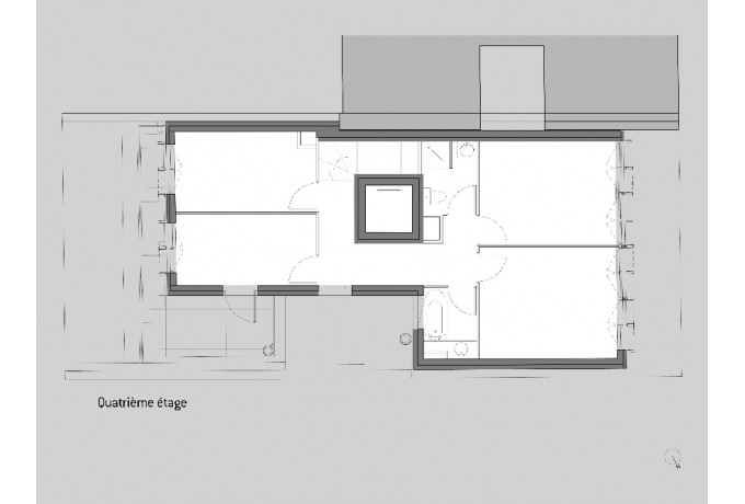 Plan du quatrième étage