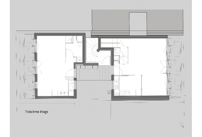 Plan du troisième étage