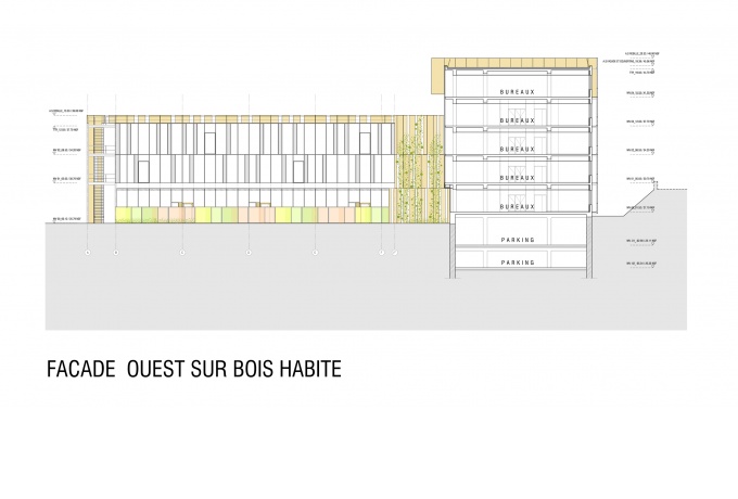 Bureaux Irisium, Euralille © Jacques Ferrier<br/> Crédit photo : DR  