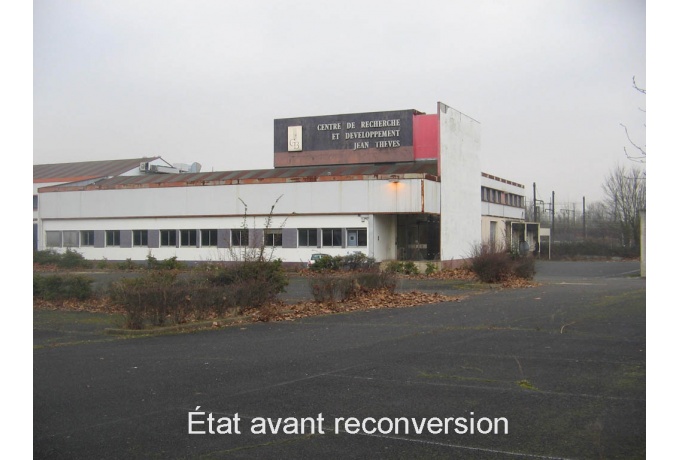 Vue d'ensemble, état avant reconversion<br/> Crédit photo : DR  