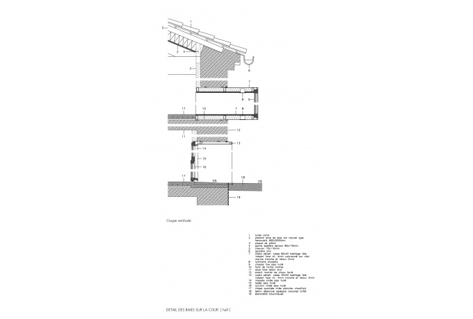 détail baie sur cour © Atelier MosséGimmig <br/> Crédit photo : DR  