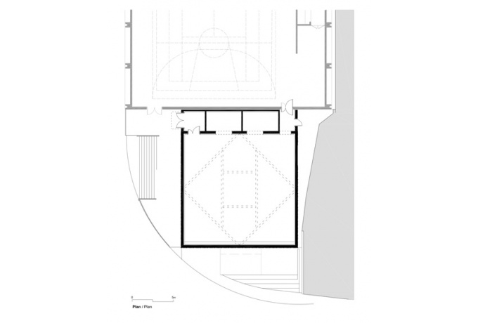 Plan du bâtiment.<br/> Crédit photo : DR  