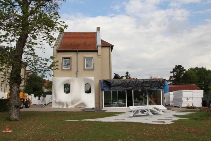 Gue(ho)st House, commande publique de Berdaguer & Péjus Centre d'art contemporain - la synagogue de Delme © OHDancy photographe<br/> Crédit photo : CAC DELME