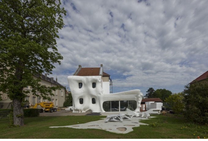 Gue(ho)st House, commande publique de Berdaguer & Péjus Centre d'art contemporain - la synagogue de Delme © cac Delme<br/> Crédit photo : OHDANCY Photographe