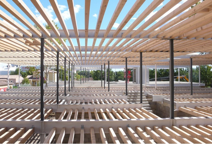 Ecole maternelle Platanettes, chantier<br/> Crédit photo : RICOLLEAU Jérome 