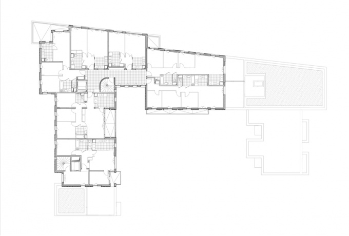 Plan du R+5<br/> Crédit photo : DR  