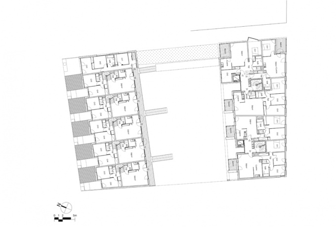 Plan du R+1<br/> Crédit photo : DR  