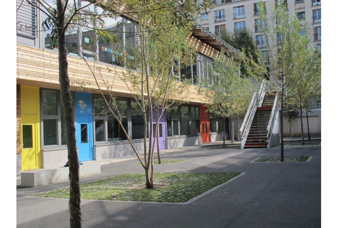 Ecole St Exupéry<br/> Crédit photo : Panorama Paysagiste