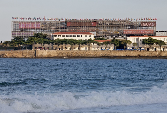 Pavillion Humanidade 2012, depuis la mer<br/> Crédit photo : FINOTTI Leonardo