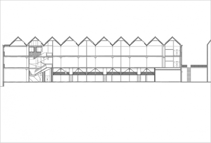 TO14, coupe longitudinale<br/> Crédit photo : DR  