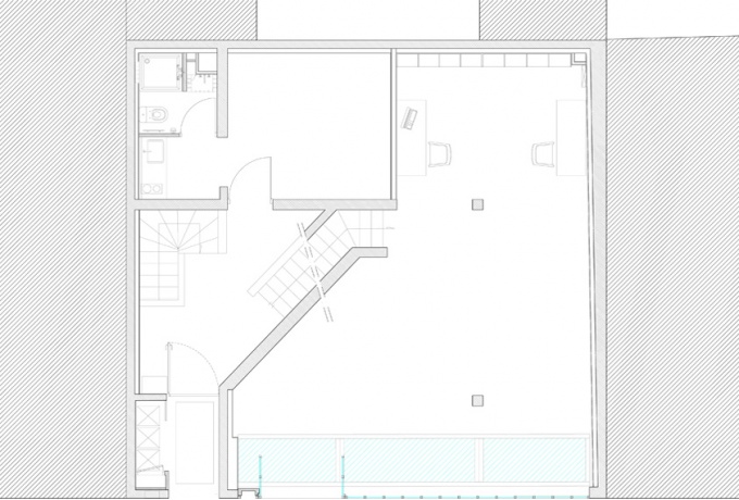 Plan du rez-de-chaussée de la maison rue de Nice<br/> Crédit photo : DR  