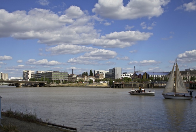 Le siège social d'Harmonie Atlantique dans l'île de Nantes<br/> Crédit photo : RUAULT Philippe