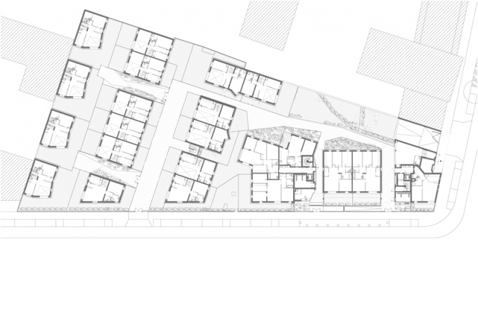 70 logements, ZAC du Landy, Saint-Denis, Petitdidier Prioux Architectes<br/> Crédit photo : DR  