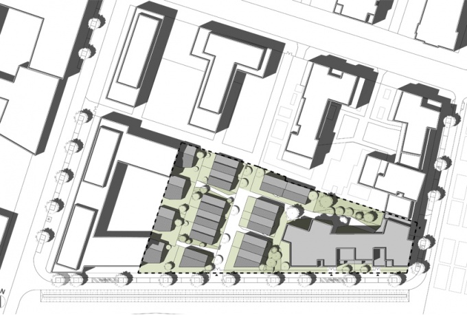 70 logements, ZAC du Landy, Saint-Denis, Petitdidier Prioux Architectes<br/> Crédit photo : DR  