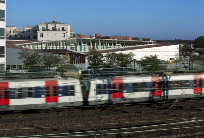 Ecole Louis Blériot, Le Bourget, le contexte<br/> Crédit photo : ABBADIE  Hervé