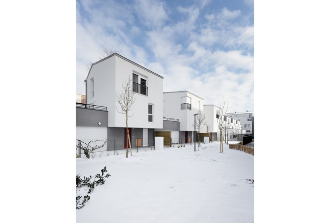 124 logements sociaux, Bonneuil, Margot-Duclot Architectes Associés<br/> Crédit photo : FOESSEL David