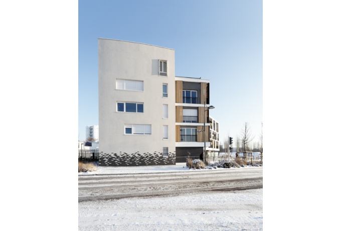 124 logements sociaux, Bonneuil, Margot-Duclot Architectes Associés<br/> Crédit photo : FOESSEL David