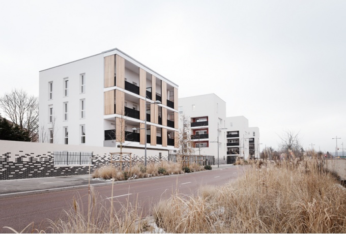 124 logements sociaux, Bonneuil, Margot-Duclot Architectes Associés<br/> Crédit photo : FOESSEL David