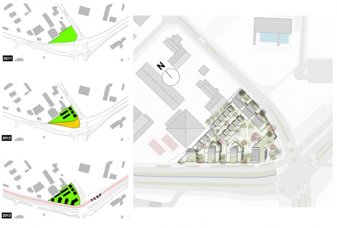 124 logements sociaux, Bonneuil, Margot-Duclot Architectes Associés<br/> Crédit photo : DR  