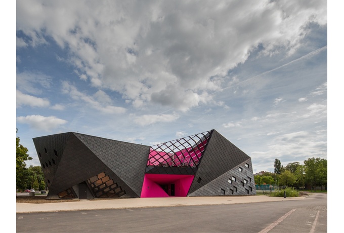 L'origami, depuis la rue d'Agen