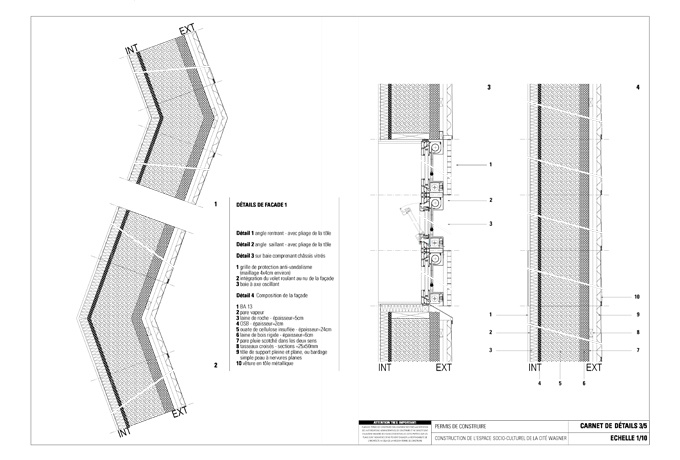 Détails de façade<br/> Crédit photo : DR  