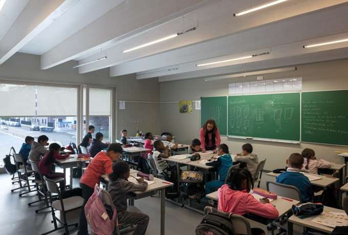 Salle de classe © Duccio Malagamba<br/> Crédit photo : DR  