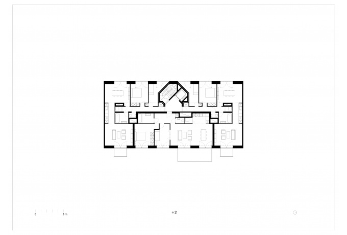 Plan R+2, OFFICE Kersten Geers David Van Severen<br/> Crédit photo : DR  