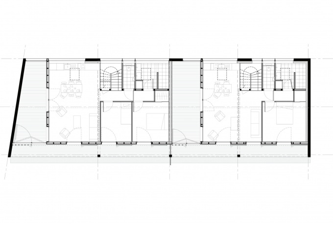 Plan du rez-de-chaussée <br/> Crédit photo : HADDOCK ARCHITECTURE