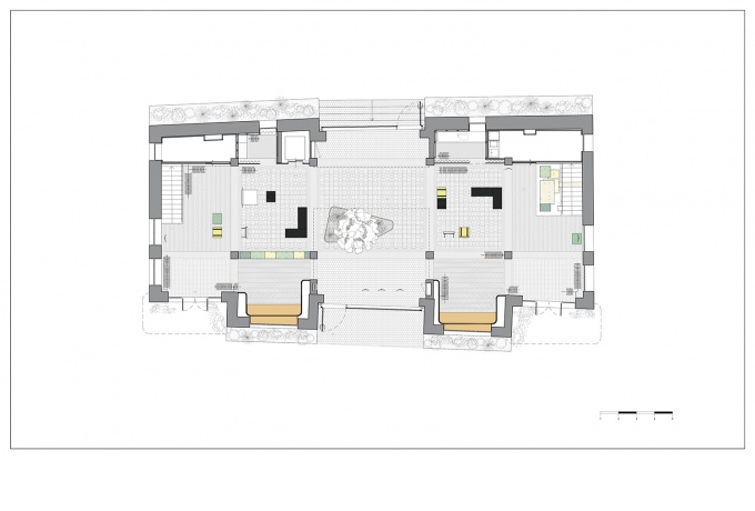 Franklin Azzi Architecture : EP Yaying, Shanghai, Chine - Plan<br/> Crédit photo : DR  